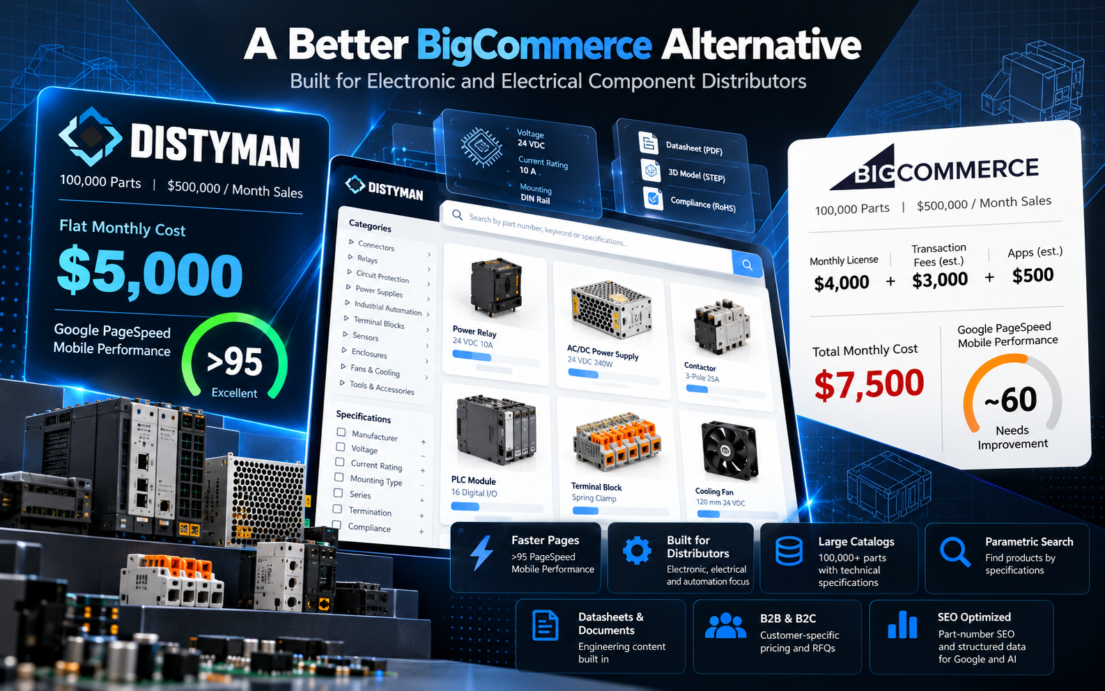 BigCommerce Alternative for Distributors | DistyMan vs BigCommerce